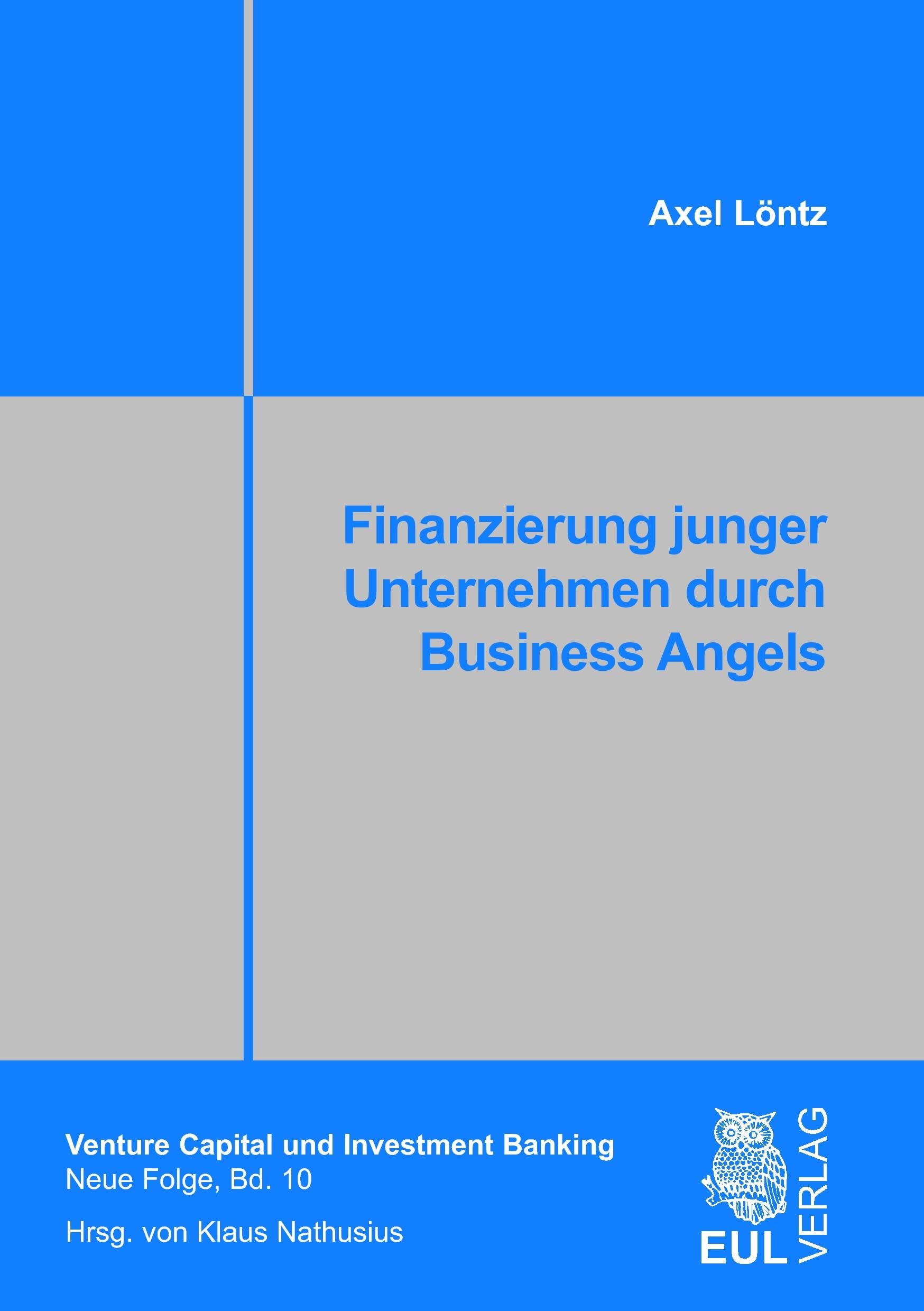 Finanzierung junger Unternehmen durch Business Angels Law