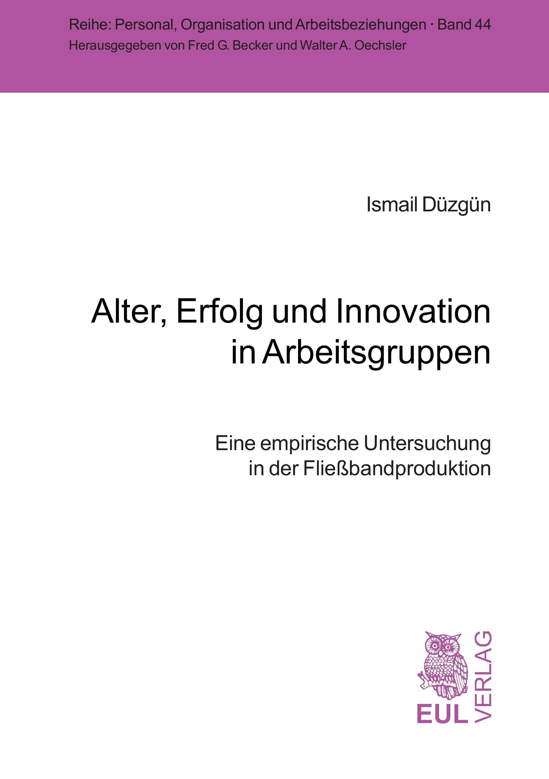 Alter, Erfolg und Innovation in Arbeitsgruppen book