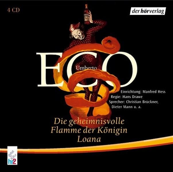 Die geheimnisvolle Flamme der Königin Loana: Inszenierte Lesung mit Musik Contemporary literature Books