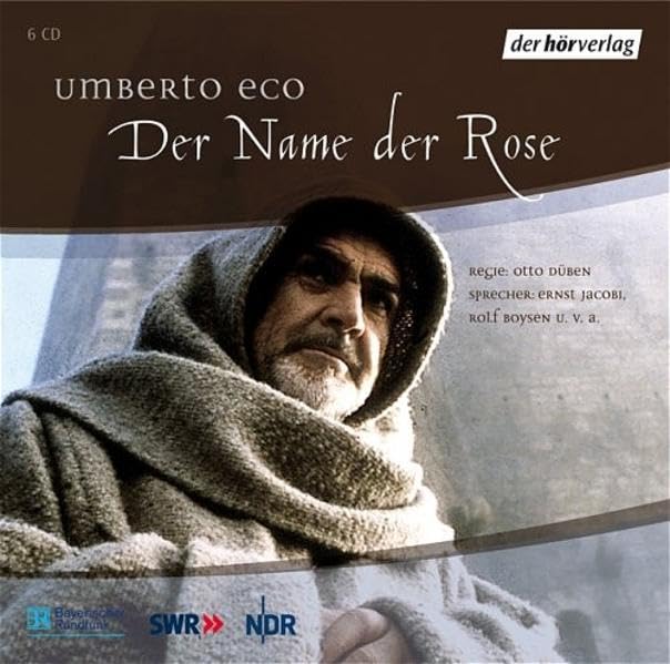 Der Name der Rose: Gesamtausgabe. Hörspiel. Produktion: Bayerischer Rundfunk /Südwestfunk (heute Südwestrundfunk) /Norddeutscher Rundfunk 1986 Historical Fiction