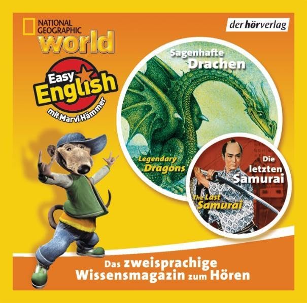 Sagenhafte Drachen/Die letzten Samurai: Easy English mit Marvin Hämmer Non-fiction