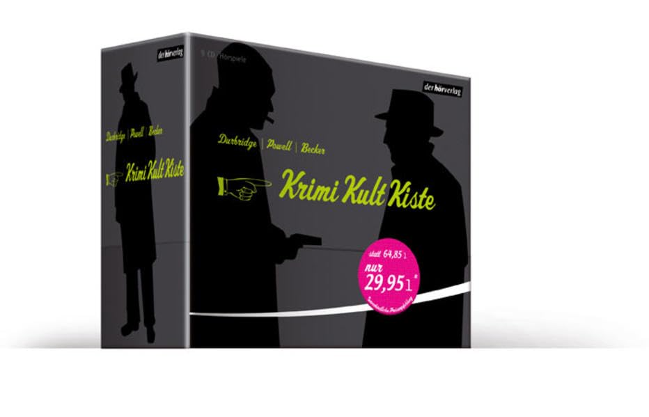 KrimiKultKiste. Paul Temple + Alex / Cox: Gepäckschein 3311 / Die Dame ist blond Books