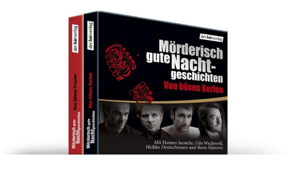 Mörderisch gute Nachtgeschichten. Von bösen Frauen / Von bösen Kerlen. 2 CDs cd