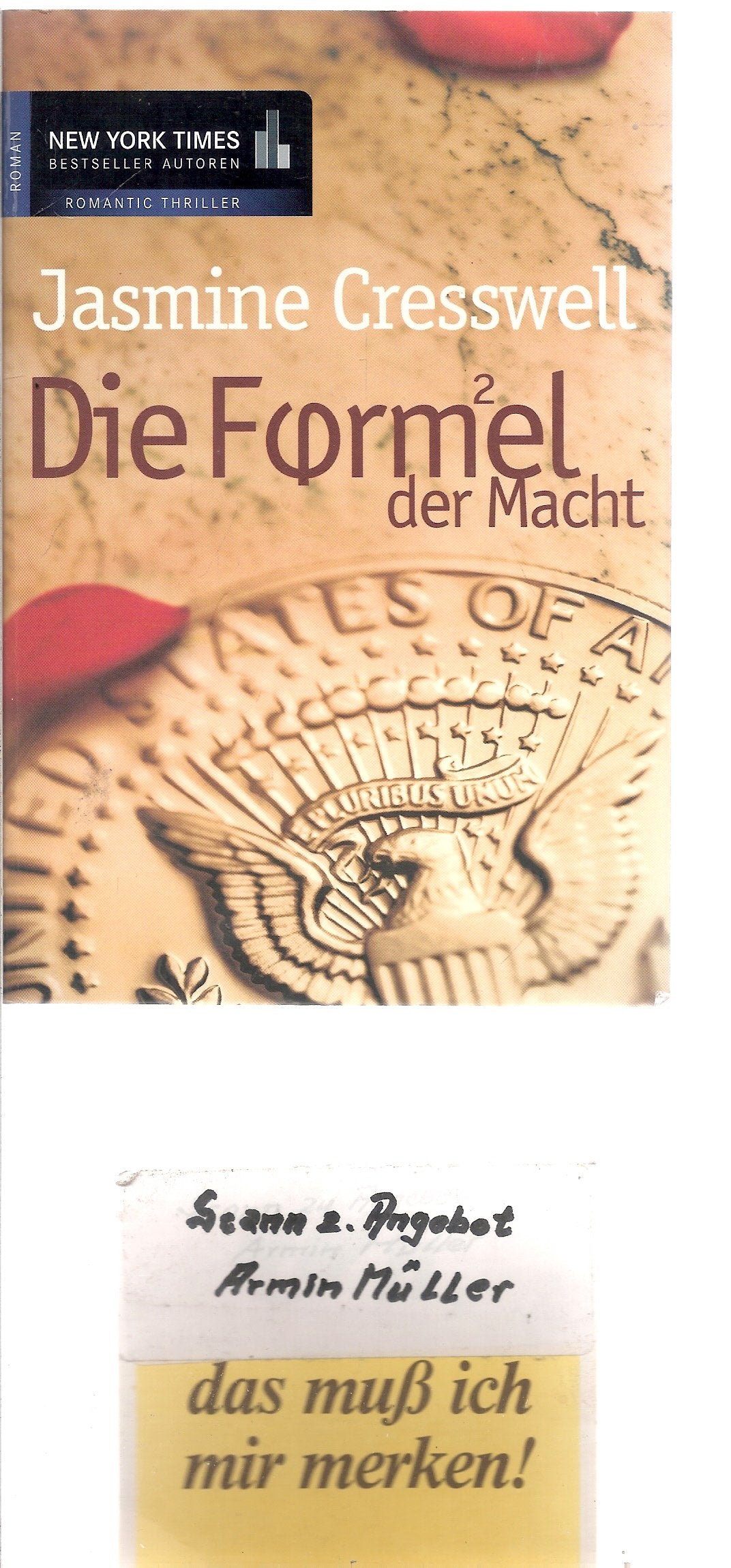 Die Formel der Macht: Roman (New York Times Bestseller Autoren: Thriller/Krimi) Contemporary literature Books