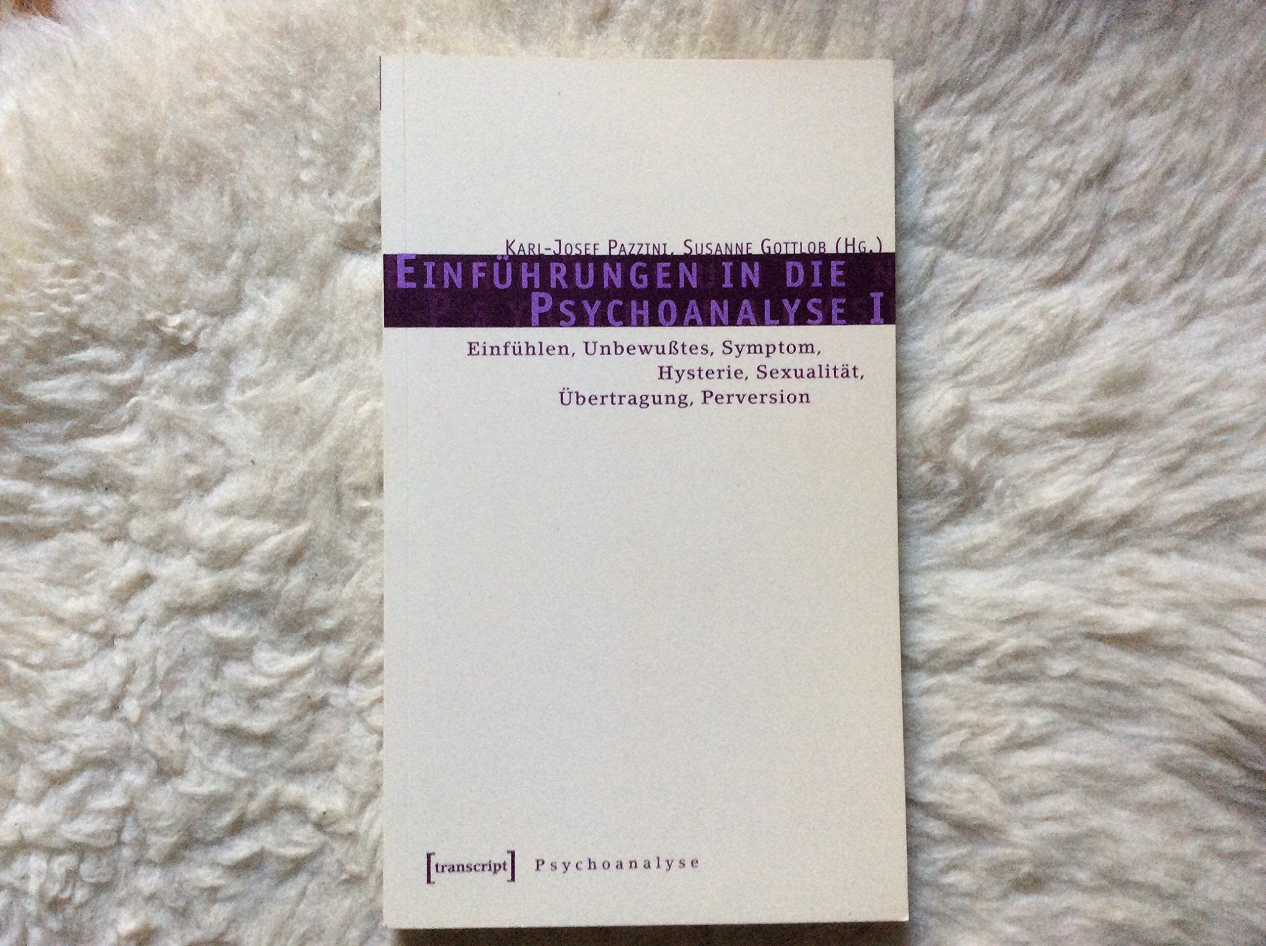 Einführungen in die Psychoanalyse I: Einfühlen, Unbewußtes, Symptom, Hysterie, Sexualität, Übertragung, Perversion Psychology