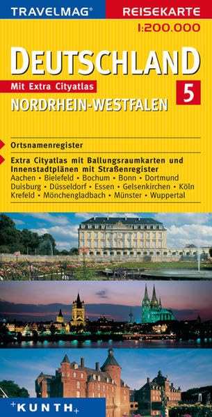 Deutschland 5: Nordrhein-Westfalen: 1:200000 book