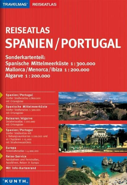Reiseatlas : Spanien / Portugal 1:300.000 (+Europa) Leisure, Home & Garden