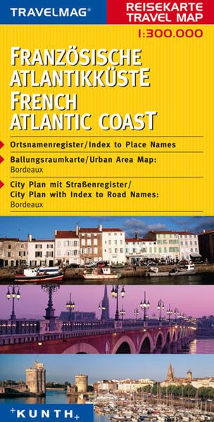 Reisekarte : Französische Atlantikküste Leisure, Home & Garden