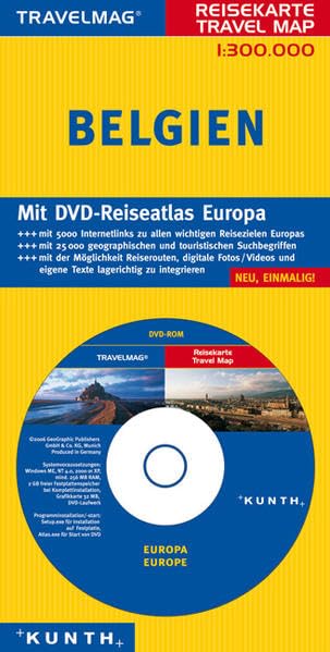 Reisekarte : Belgien (+ DVD-Rom) Other software