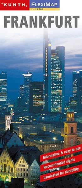Flexi Map : Frankfurt am Main - englischsprachige Ausgabe Leisure, Home & Garden
