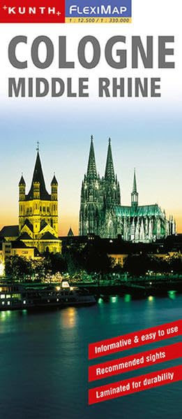 Flexi Map : Cologne / Middle Rhine Leisure, Home & Garden Books