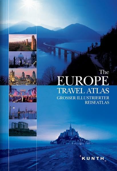 The Europe Travel Atlas Leisure, Home & Garden