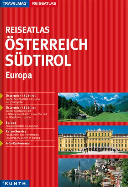 Reiseatlas Österreich-Südtirol Leisure, Home & Garden