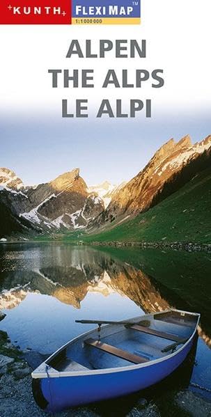 Fleximaps Magnum Alpenländer 1 : 1 000 000 Leisure, Home & Garden Books