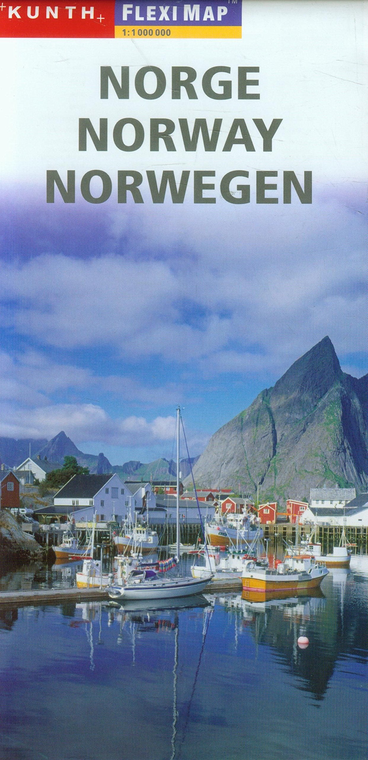 Fleximaps Magnum Norwegen 1 : 1 000 000 Leisure, Home & Garden