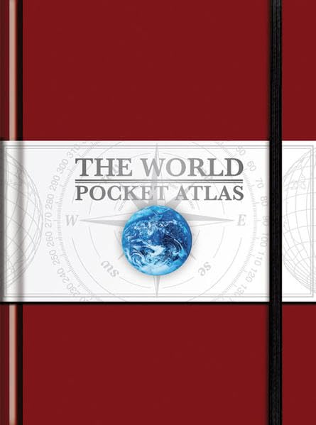 The World Pocket Atlas. Red: Monaco Books Leisure, Home & Garden