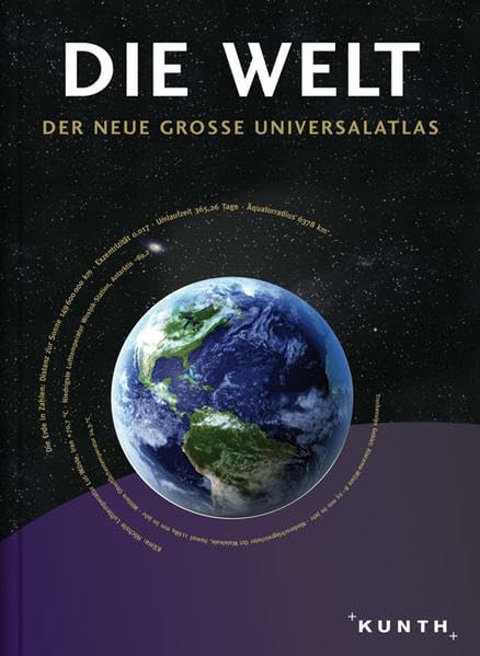 KUNTH Weltatlas, Die Welt - Der neue große Universalatlas (KUNTH Weltatlanten) Leisure, Home & Garden
