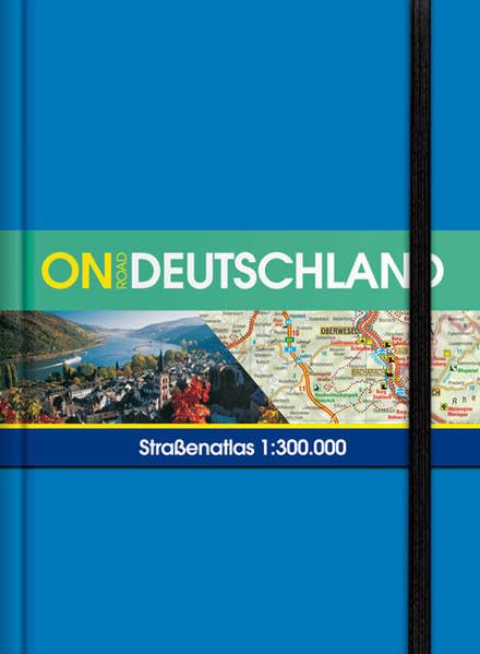 ON ROAD Deutschland: Strassenatlas 1:300000 Living & Furnishing