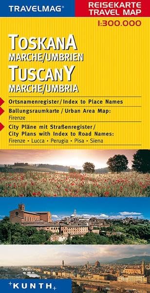 Toskana 1 : 300 000 Reisekarte Leisure, Home & Garden