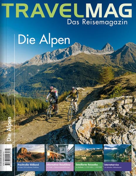 TRAVELMAG Die Alpen: Das Reisemagazin (KUNTH Travelmag - Das Reisemagazin) Leisure, Home & Garden