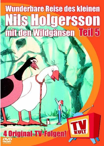 Wunderbare Reise des kleinen Nils Holgersson mit den Wildgänsen, DVD-Videos, Tl.5 : Fummle-Drummle; Jarrow, der Lockvogel; Der große Vogelsee; Graufell, 1 DVD Box sets