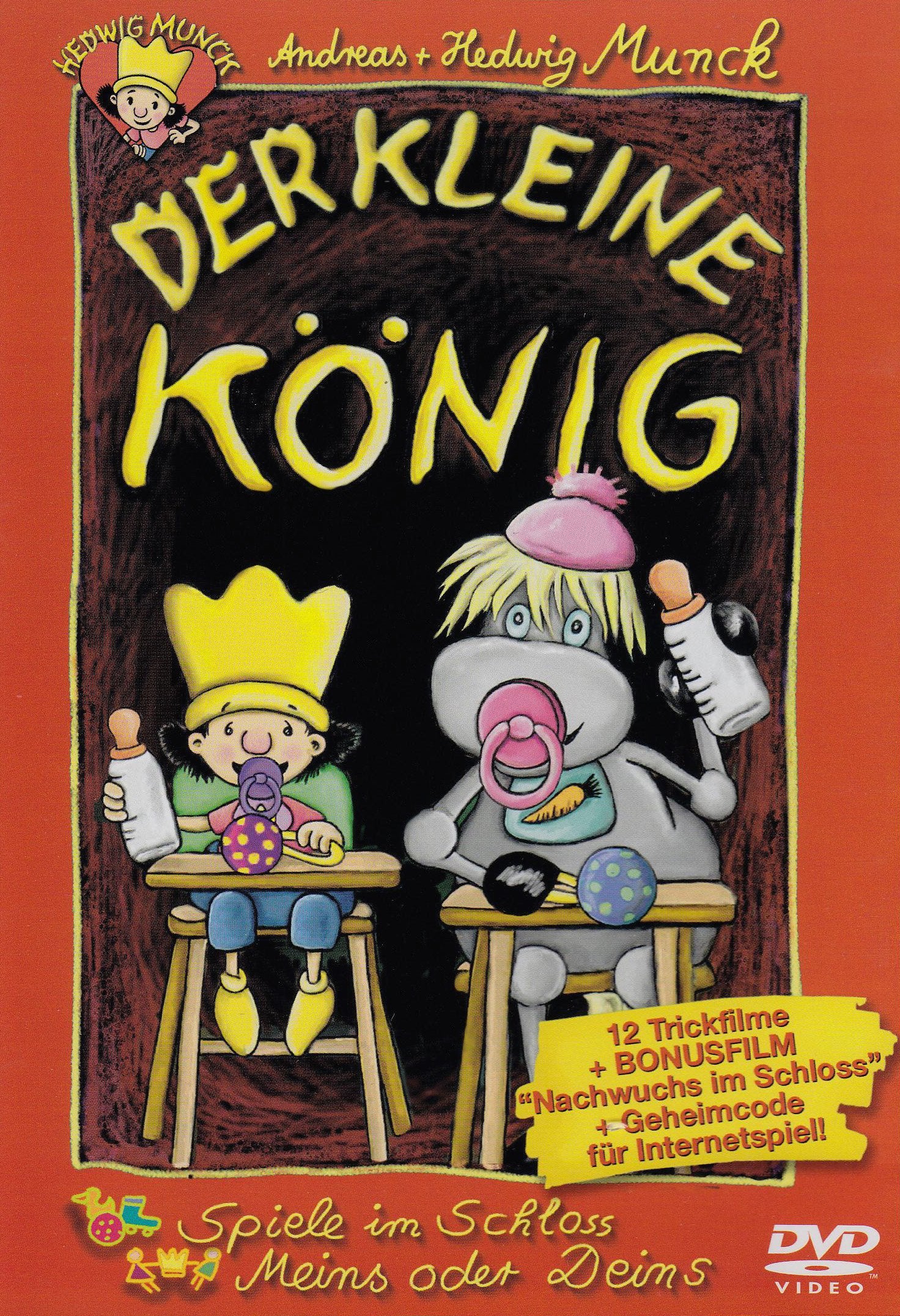 Der kleine König, Spiele im Schloss / Meins oder Deins, 1 DVD Films
