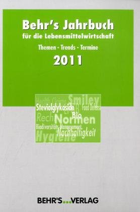 Behr's Jahrbuch für die Lebensmittelwirtschaft 2010 Books