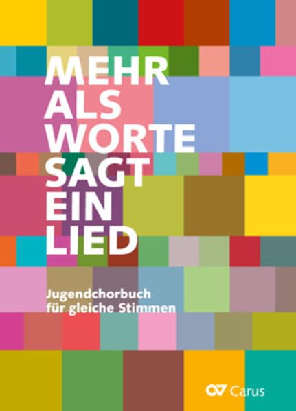 Mehr als Worte sagt ein Lied: Jugendchorbuch für gleiche Stimmen Sheet Music