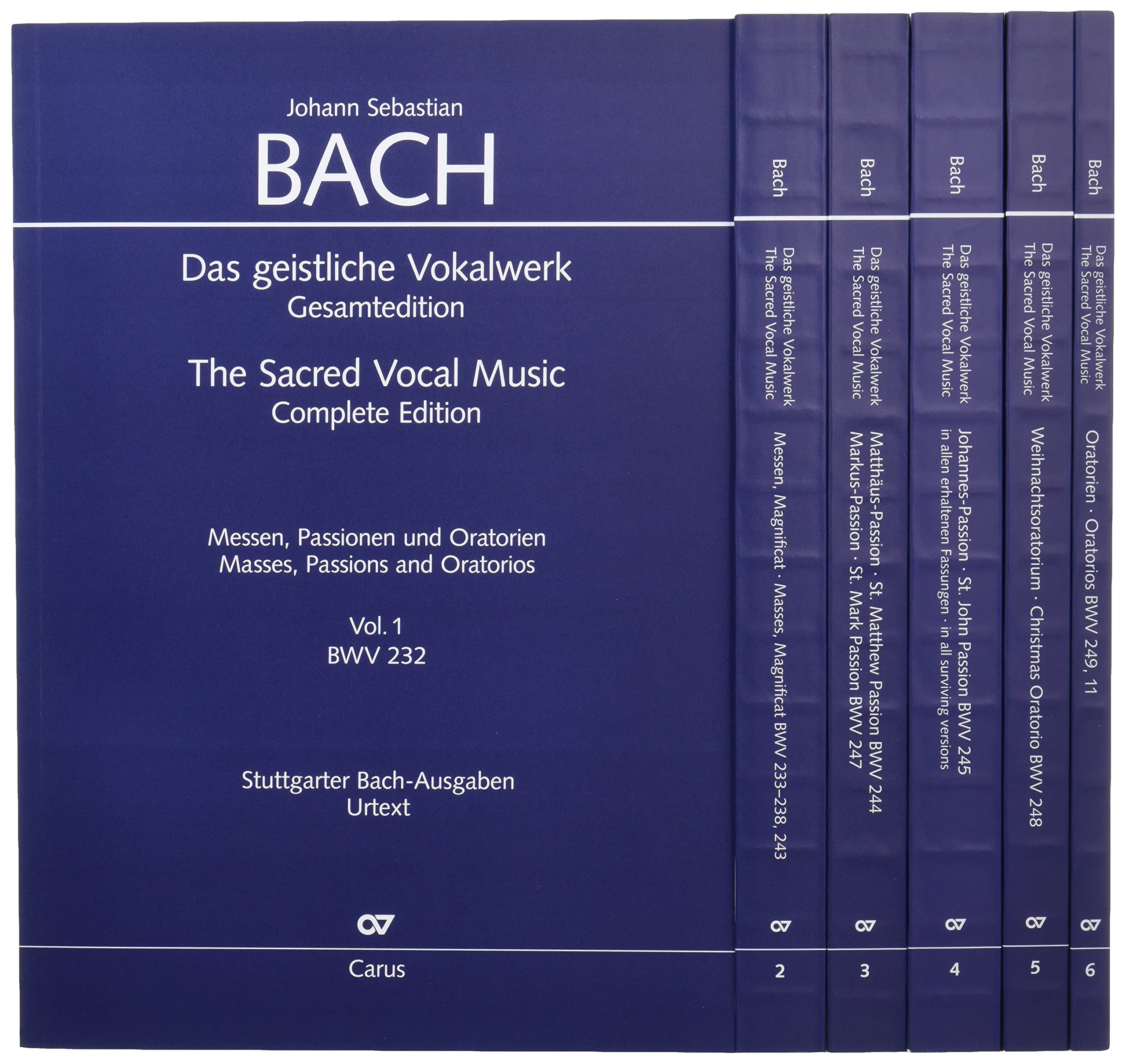 Johann Sebastian Bach: Messen, Passionen und Oratorien: 1 Schuber Sheet Music