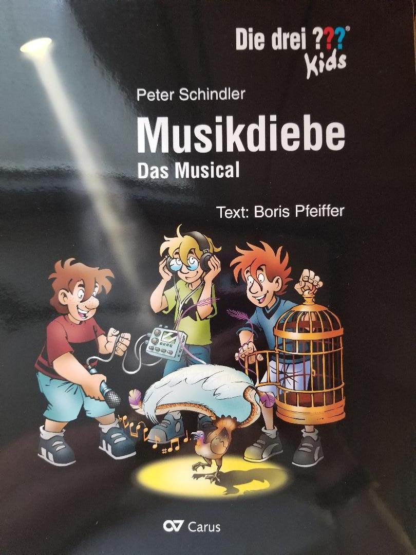 Die drei ??? Kids: Musikdiebe (Partitur): Das Musical Sheet Music