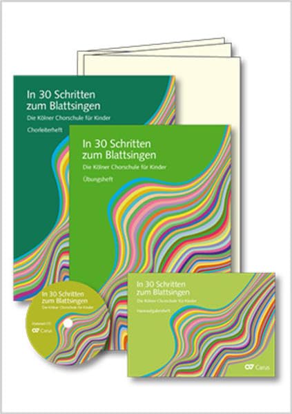 In 30 Schritten zum Blattsingen: Die Kölner Chorschule für Kinder Sheet Music