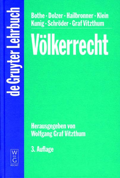 Völkerrecht (De Gruyter Lehrbuch) Law