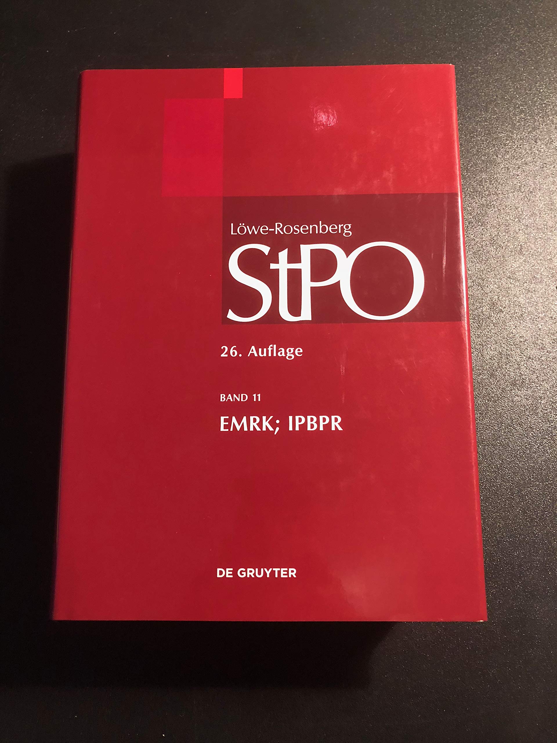 EMRK/IPBPR (Großkommentare der Praxis, Band 11) Law
