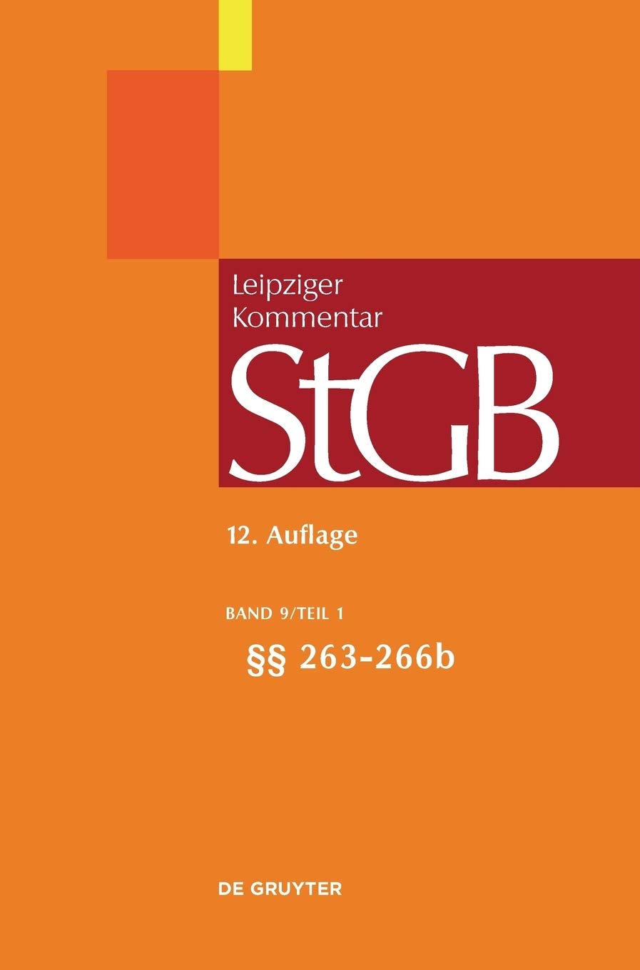 §§ 263-266b (Großkommentare der Praxis) Law