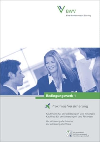 Bedingungswerk 1: Proximus Versicherung book