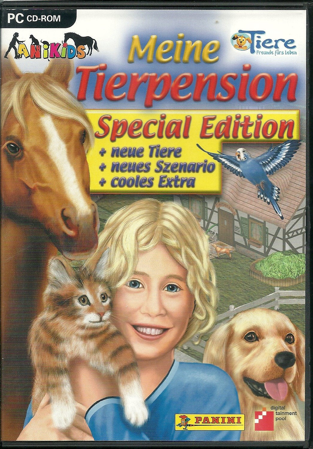 Tiere, Freunde fürs Leben : Meine Tierpension, Special Edition, CD-ROM Für Windows 98/ME/2000/XP Other software