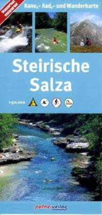 Steirische Salza, Kanu-, Rad- und Wanderkarte: Wasserfest Maps & Plans