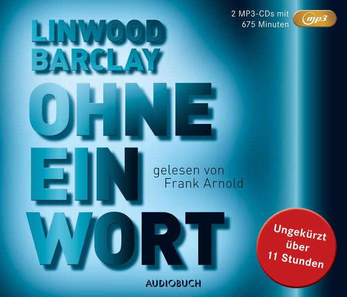 Product Image: Ohne eine Wort (MP3-CD)