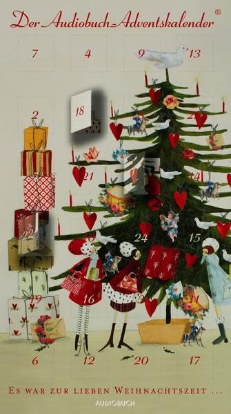 Es war zur lieben Weihnachtszeit... . Der Audiobuch-Adventskalender. 24 Geschichten und Gedichte zum Advent. 2 CD im hochformatigen Digipak Lifestyle Books