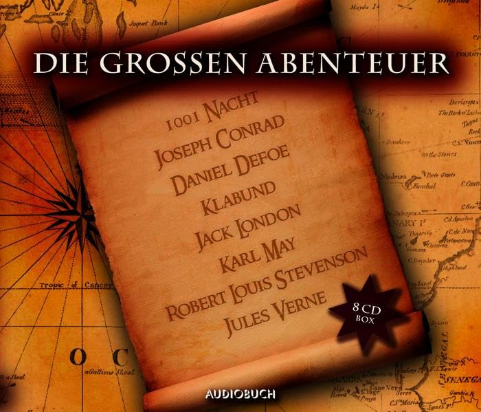 Die großen Abenteuer. 8 CD Classics