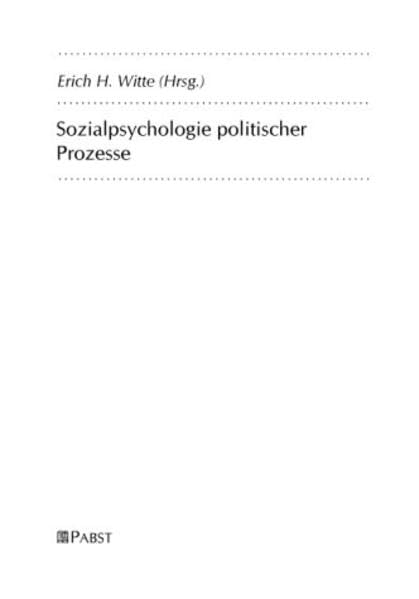 Sozialpsychologie politischer Prozesse Law