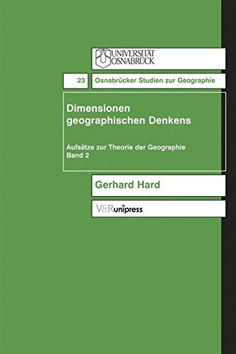 Product Image: Dimensionen geographischen Denkens