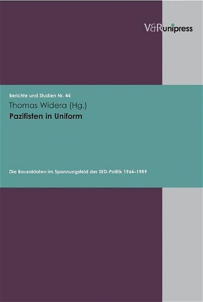 Pazifisten in Uniform German history books