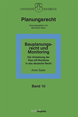 Bauplanungsrecht und Monitoring Law