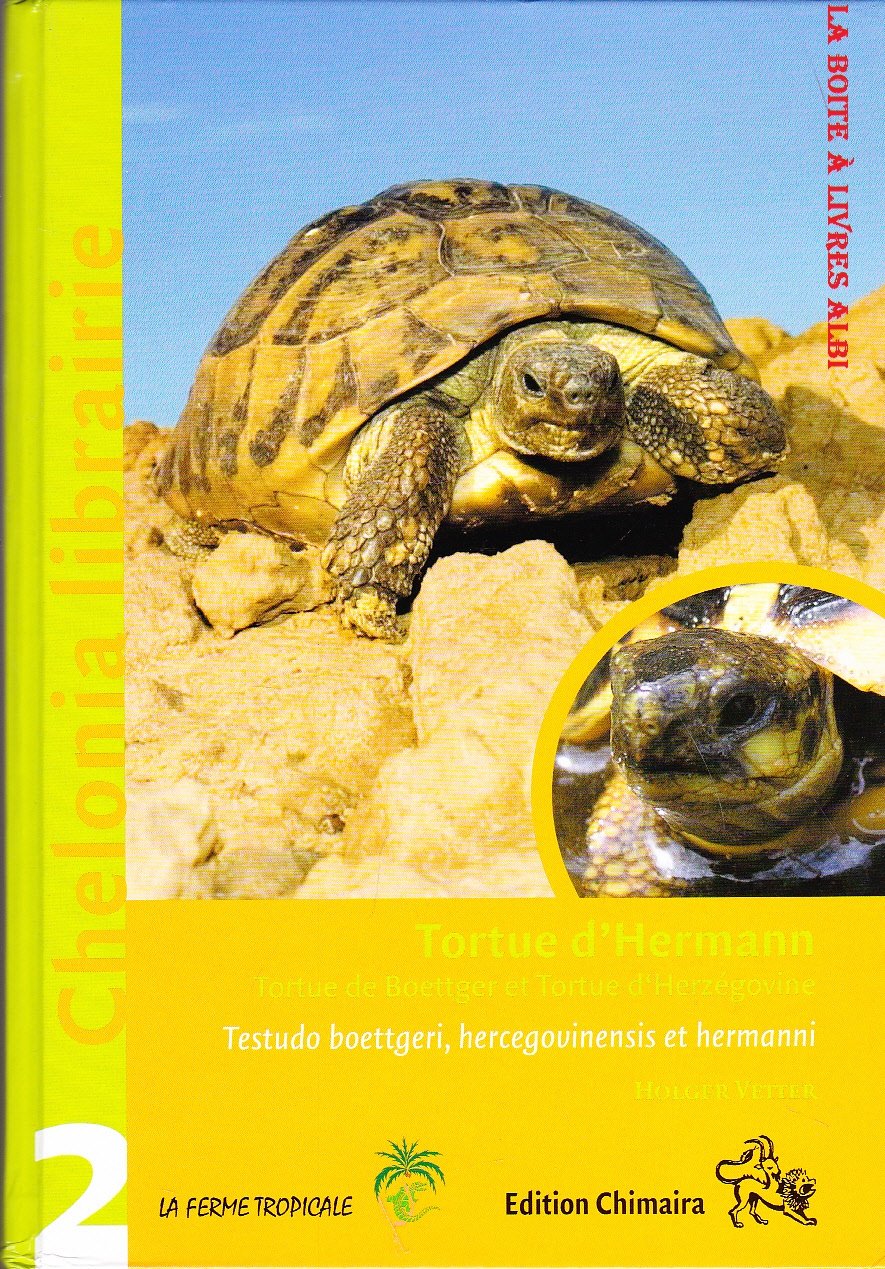 Tortue d'Hermann. Tortue de Boettger et tortue d'Herzégovine book