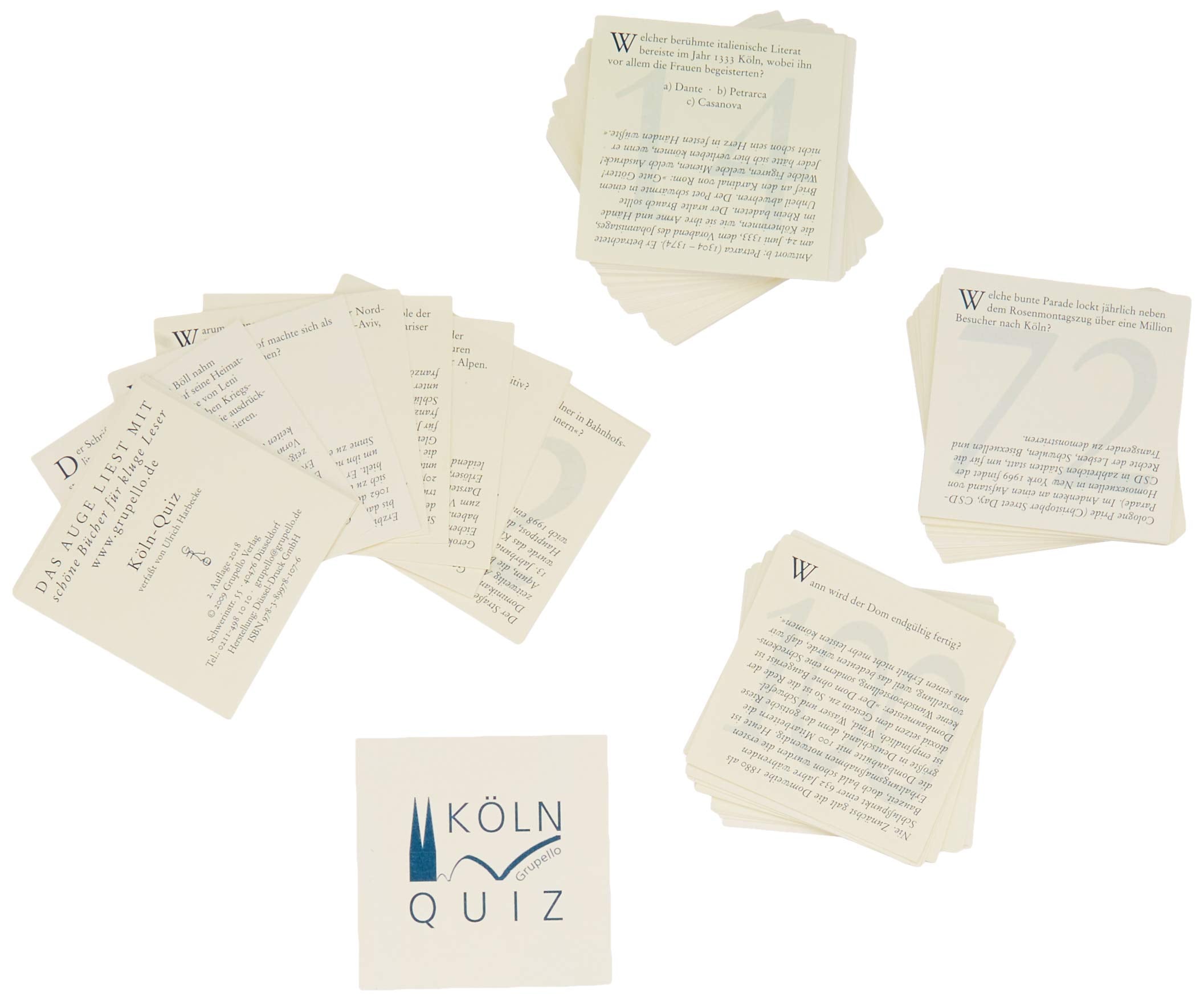 Köln Grupello Quiz: 100 neue Fragen (Quiz im Quadrat) Politics & History