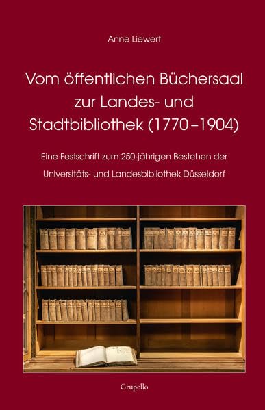Vom öffentlichen Büchersaal zur Landes- und Stadtbibliothek (1770 -1904) Law