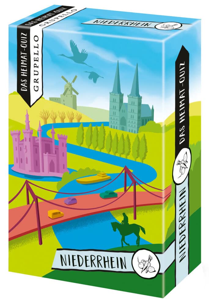 Niederrhein. Das Heimat-Quiz: 100 Fragen, 100-mal Heimatliebe Leisure & Fun