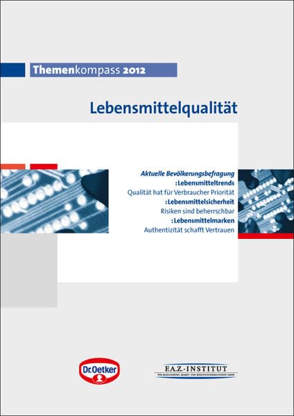 Themenkompass Lebensmittelqualität Law