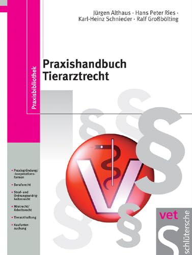 Praxishandbuch Tierarztrecht Medicine